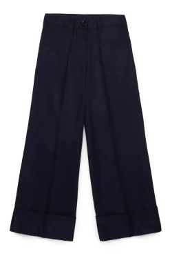 MARNI Pantaloni chino in gabardina con pieghe | Bambino Pantaloni | Party Looks