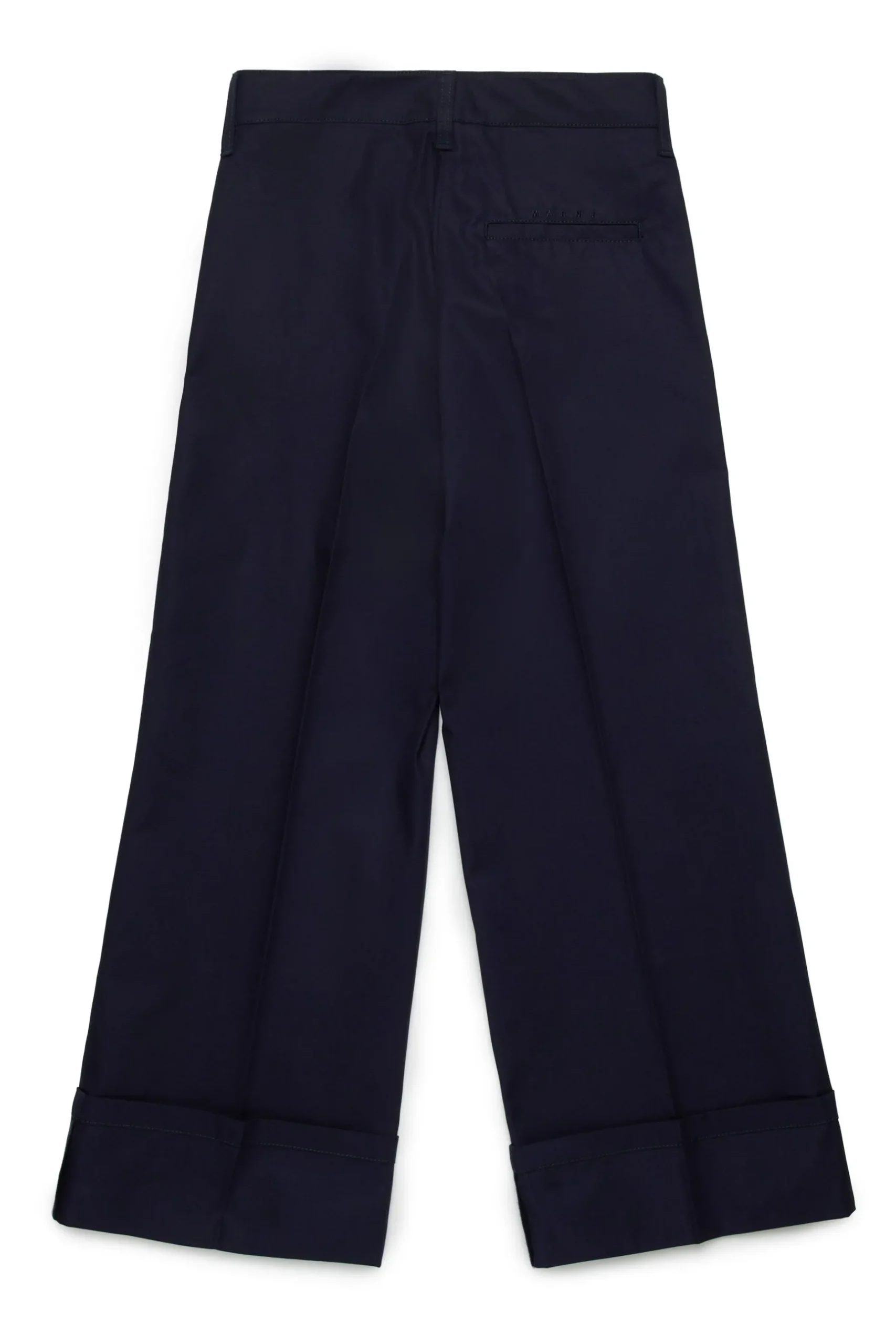 MARNI Pantaloni chino in gabardina con pieghe | Bambino Pantaloni | Party Looks