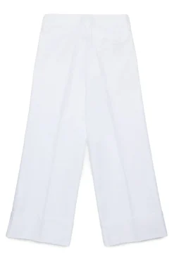 MARNI Pantaloni chino in gabardina con pieghe | Bambino Pantaloni | Party Looks