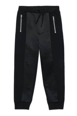 DSQUARED2 Pantaloni evening in fresco di lana e satin | Bambino Pantaloni | Pantaloni