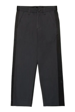 DIESEL Pantaloni formali doppio tessuto con logo Oval D | Bambino Party Looks | Party Looks