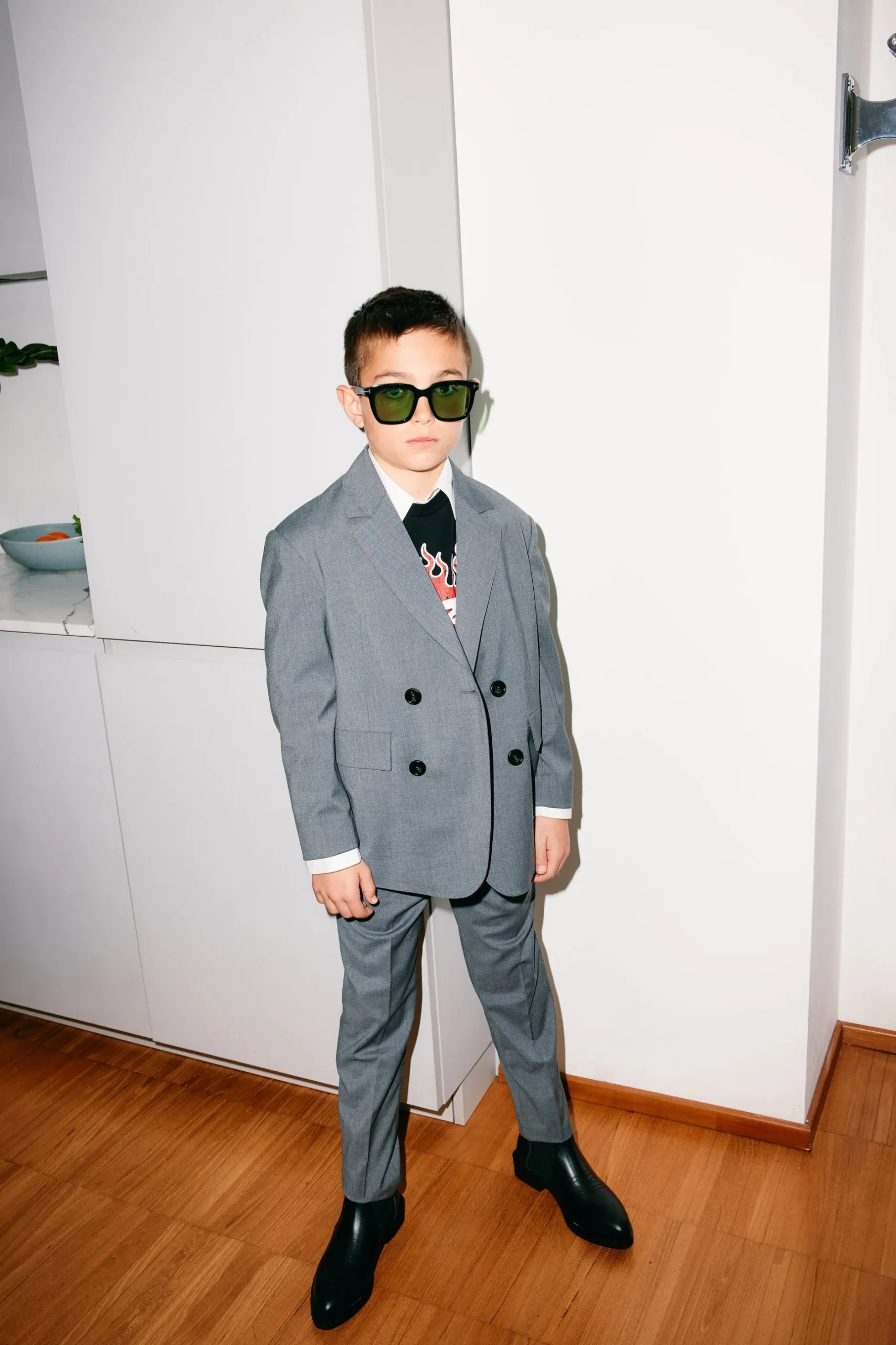 N°21 Pantaloni formali in fresco di lana | Bambino Pantaloni