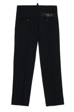 DSQUARED2 Pantaloni formali in fresco di lana | Bambino Pantaloni | Party Looks