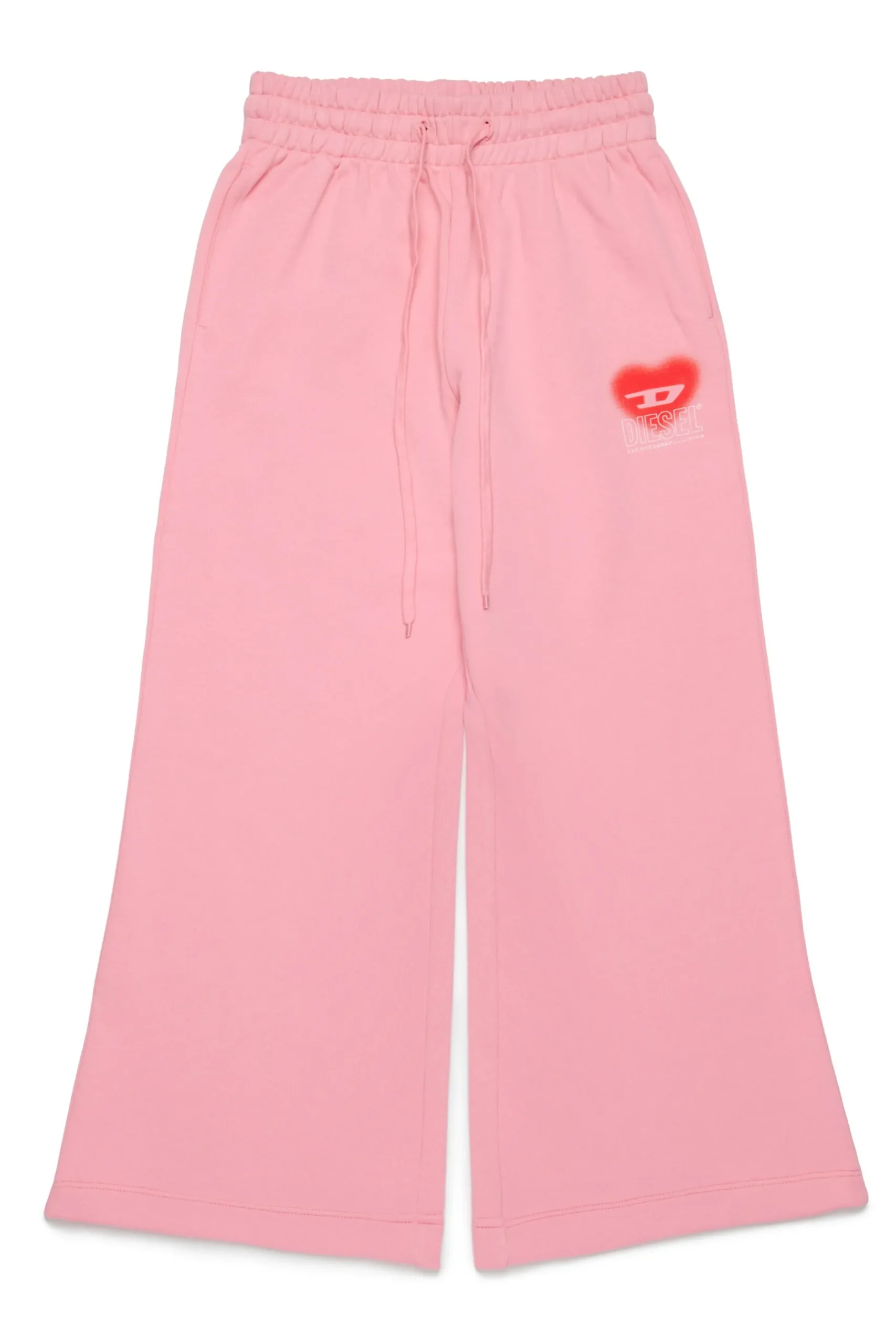 DIESEL Pantaloni in felpa con grafica cuore | Pantaloni
