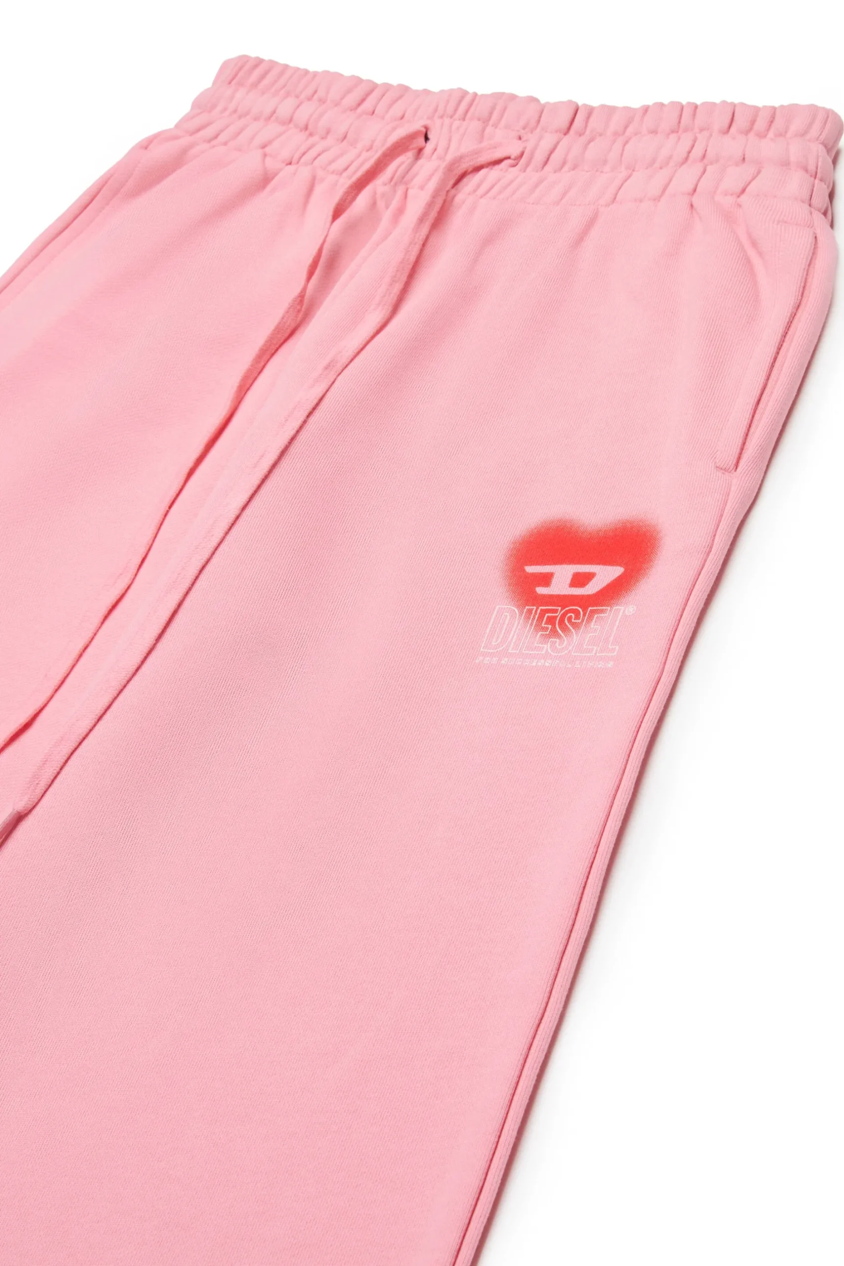 DIESEL Pantaloni in felpa con grafica cuore | Pantaloni