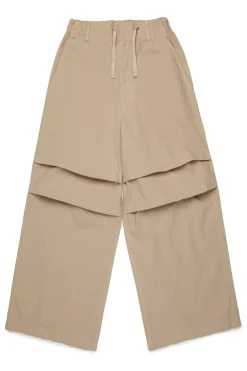 MM6 MAISON MARGIELA Pantaloni in popeline con Numeric logo | Bambino Pantaloni | Pantaloni