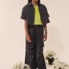 MM6 MAISON MARGIELA Pantaloni in popeline con Numeric logo | Bambino Pantaloni | Pantaloni