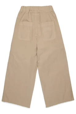 MM6 MAISON MARGIELA Pantaloni in popeline con Numeric logo | Bambino Pantaloni | Pantaloni