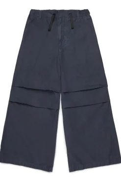 MM6 MAISON MARGIELA Pantaloni in popeline con Numeric logo | Bambino Pantaloni | Pantaloni