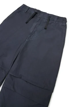MM6 MAISON MARGIELA Pantaloni in popeline con Numeric logo | Bambino Pantaloni | Pantaloni