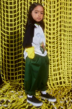 MYAR Pantaloni in tessuto deadstock e logo | Bambino Pantaloni | Pantaloni