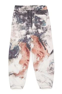 DIESEL Pantaloni jogger allover Planet Camou | Bambino Pantaloni