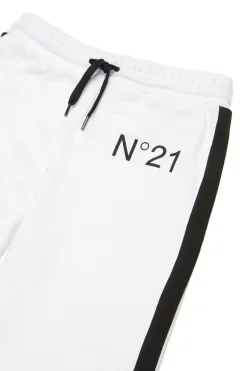 N°21 Pantaloni jogger con banda laterale | Bambino Pantaloni | Activewear