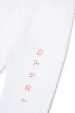 MARNI Pantaloni jogger con logo Outline | Bambino Activewear | Activewear