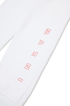 MARNI Pantaloni jogger con logo Outline | Bambino Pantaloni | Activewear