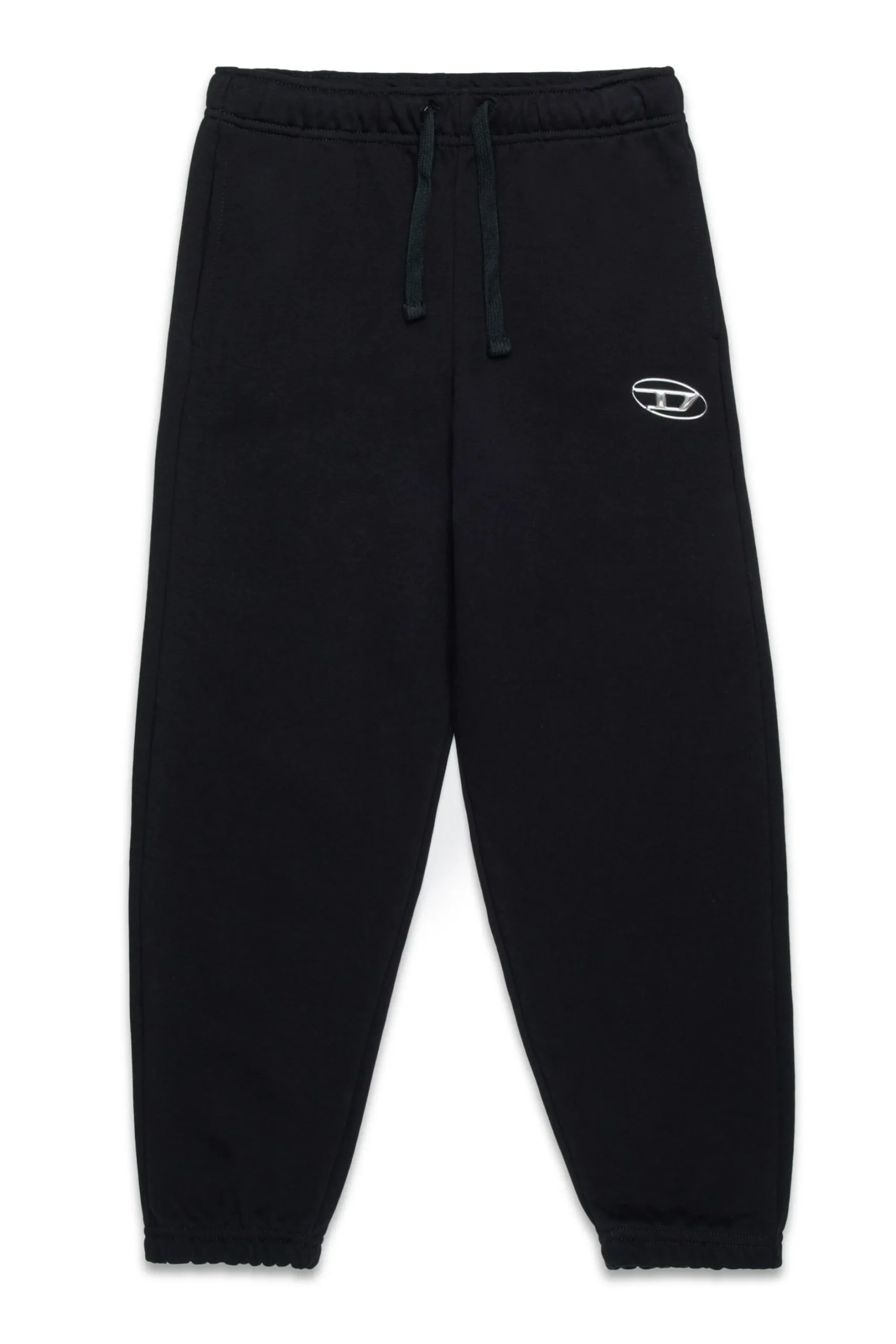 DIESEL Pantaloni jogger in felpa con logo oval D | Bambino Pantaloni