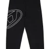 DIESEL Pantaloni jogger in felpa con maxi logo Oval D | Bambino Oval D By Diesel | Oval D By Diesel