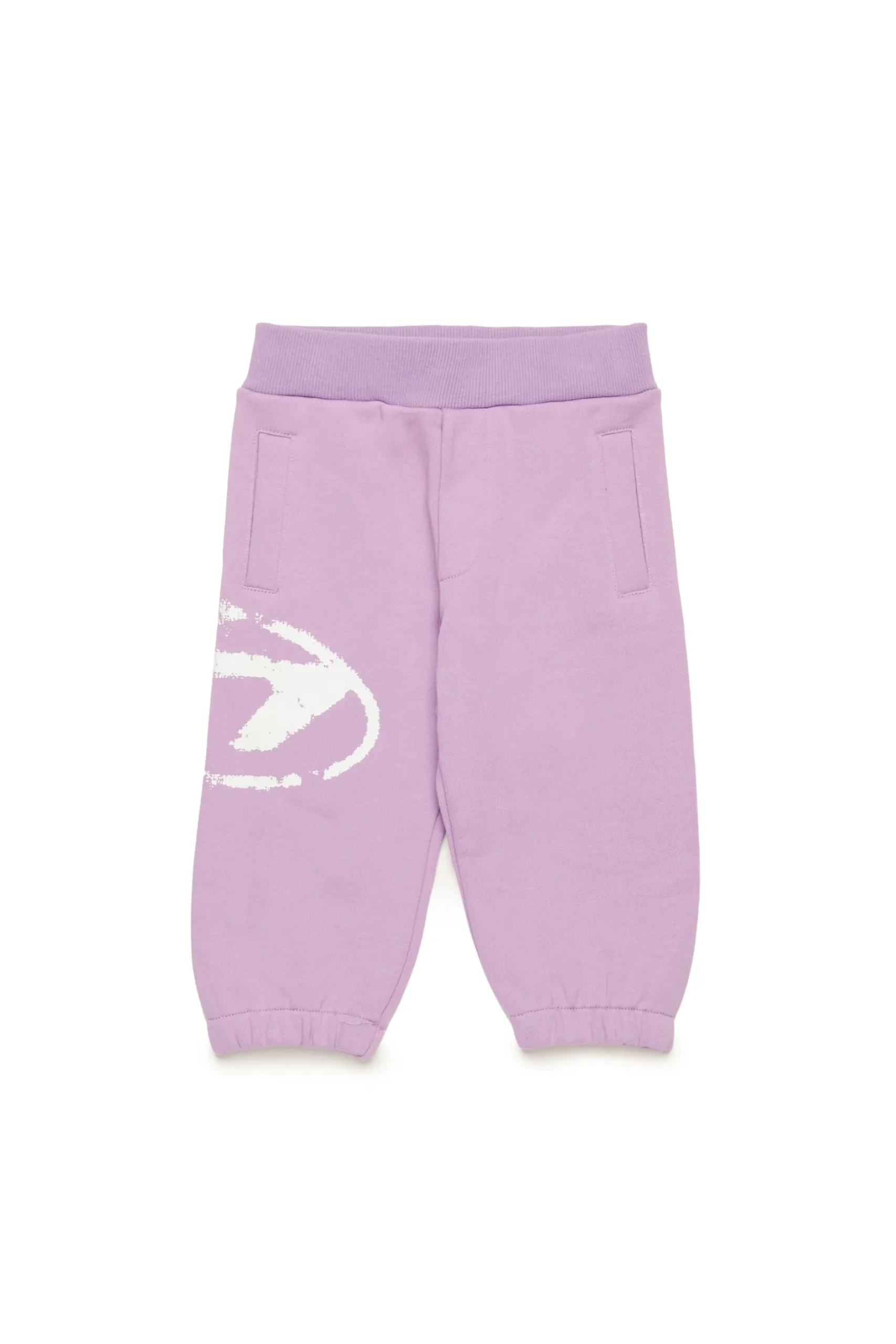 DIESEL Pantaloni jogger in felpa con logo Oval D | Bambino Oval D By Diesel | Oval D By Diesel