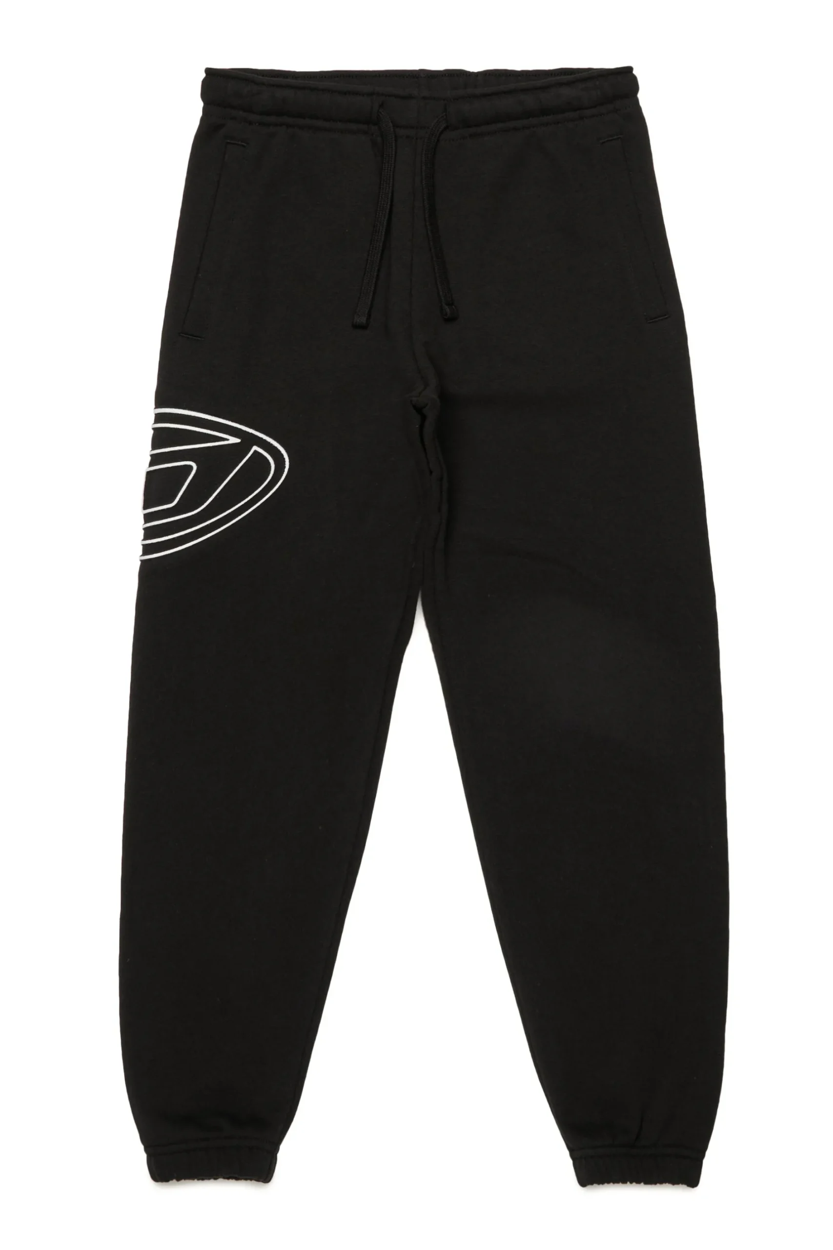 DIESEL Pantaloni jogger in felpa con logo Oval D | Bambino Pantaloni
