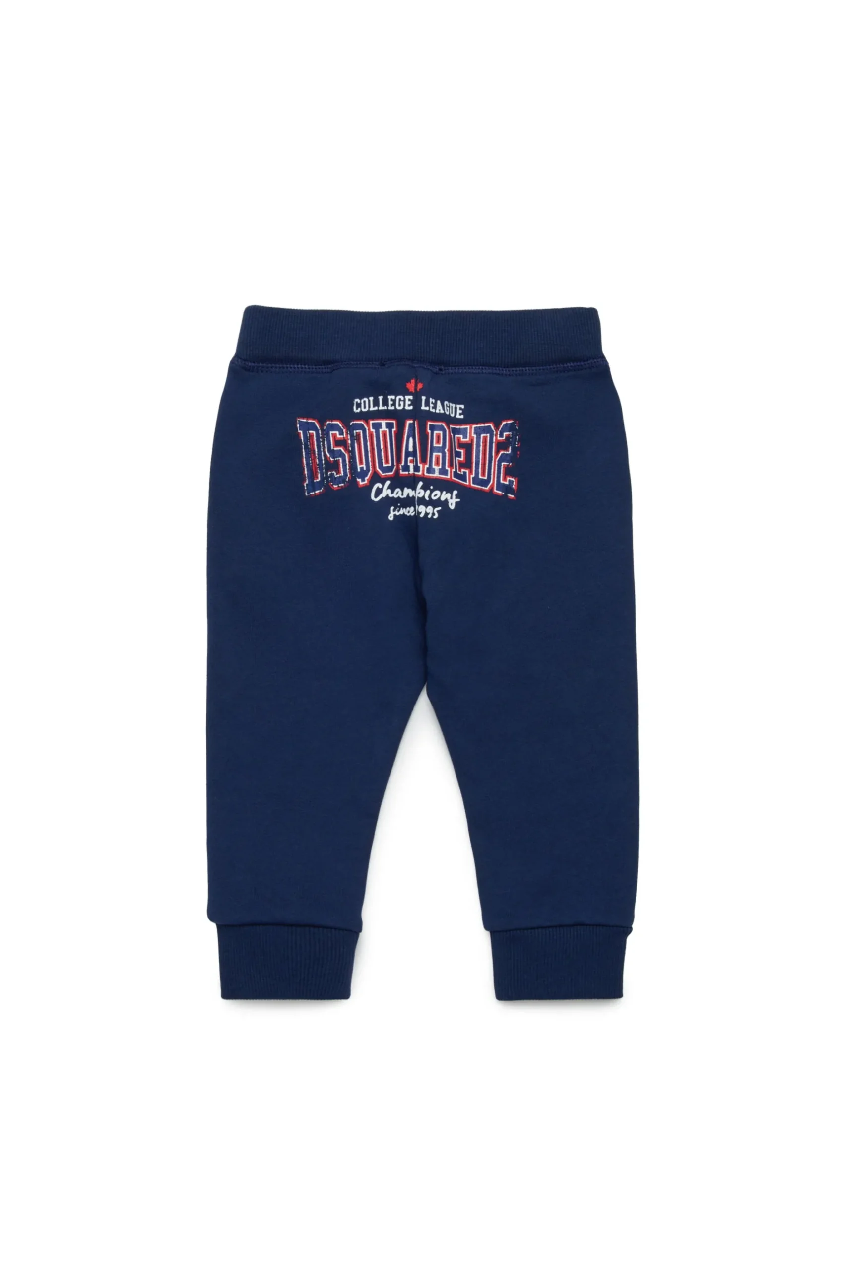 DSQUARED2 Pantaloni jogger in felpa con stampa college | Bambino Activewear | Activewear