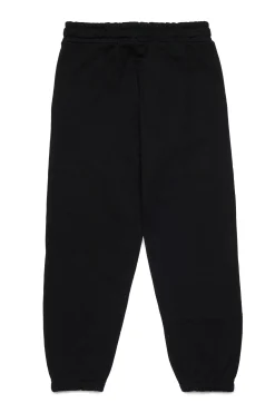 DIESEL Pantaloni jogger in felpa con patch | Bambino Pantaloni | Activewear