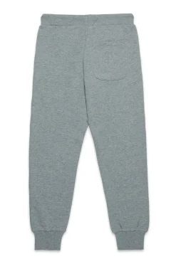 DIESEL Pantaloni jogger in felpa con logo D | Bambino Pantaloni | Pantaloni