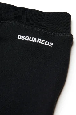 DSQUARED2 Pantaloni jogger in felpa con logo | Bambino Activewear | Activewear