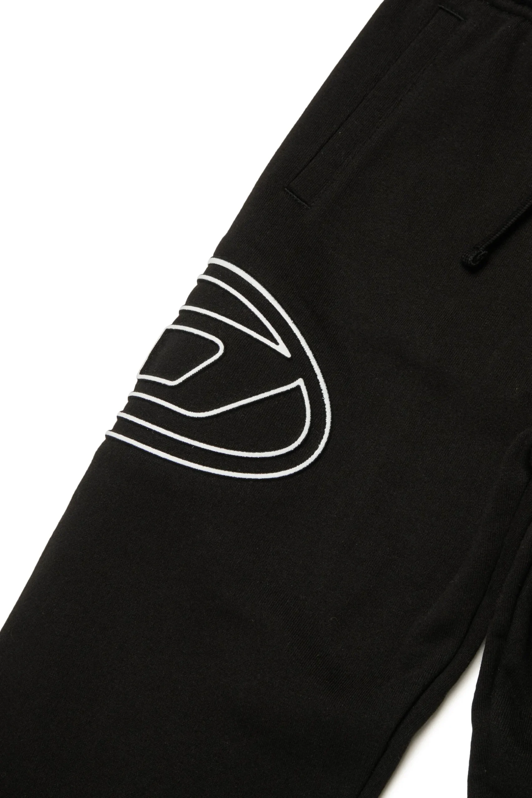 DIESEL Pantaloni jogger in felpa con logo Oval D | Bambino Pantaloni