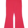 DIESEL Pantaloni leggings bootcut con logo oval D | Bambino Pantaloni | Activewear
