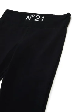 N°21 Pantaloni leggings bootcut con logo | Bambino Pantaloni | Activewear