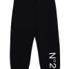 N°21 Pantaloni rosa in felpa con logo | Bambino Pantaloni | Activewear