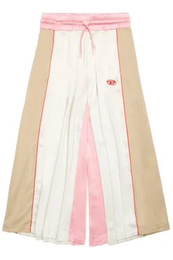 DIESEL Pantaloni sporty chic in satin | Bambino Pantaloni | Activewear