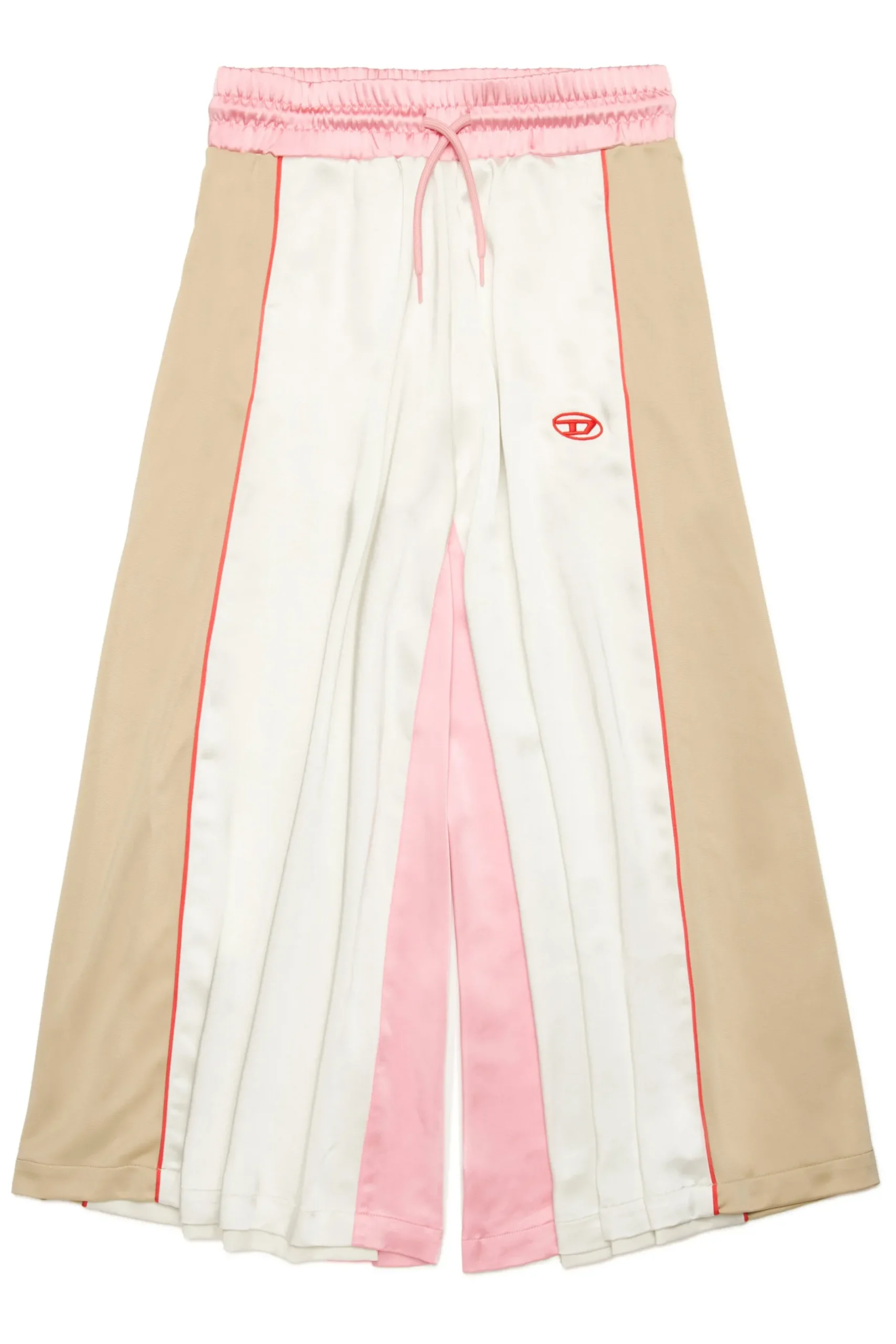 DIESEL Pantaloni sporty chic in satin | Bambino Pantaloni | Activewear