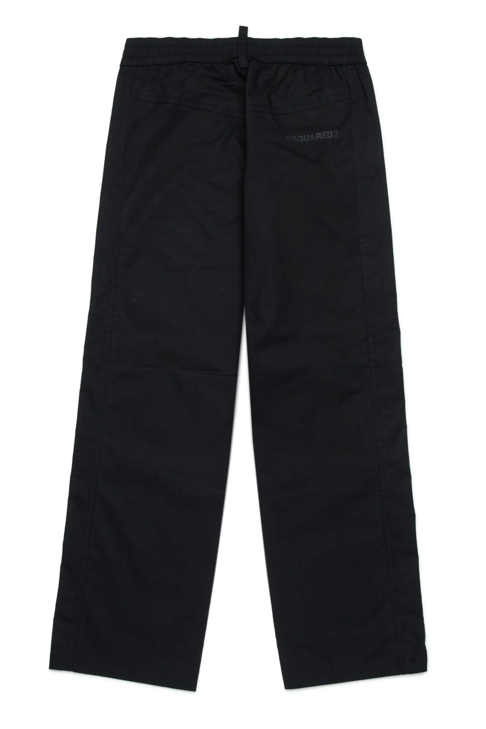 DSQUARED2 Pantaloni stile tennis in cotone tecnico | Bambino Pantaloni | Activewear