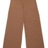 N°21 Pantaloni wide in maglia rasata | Pantaloni