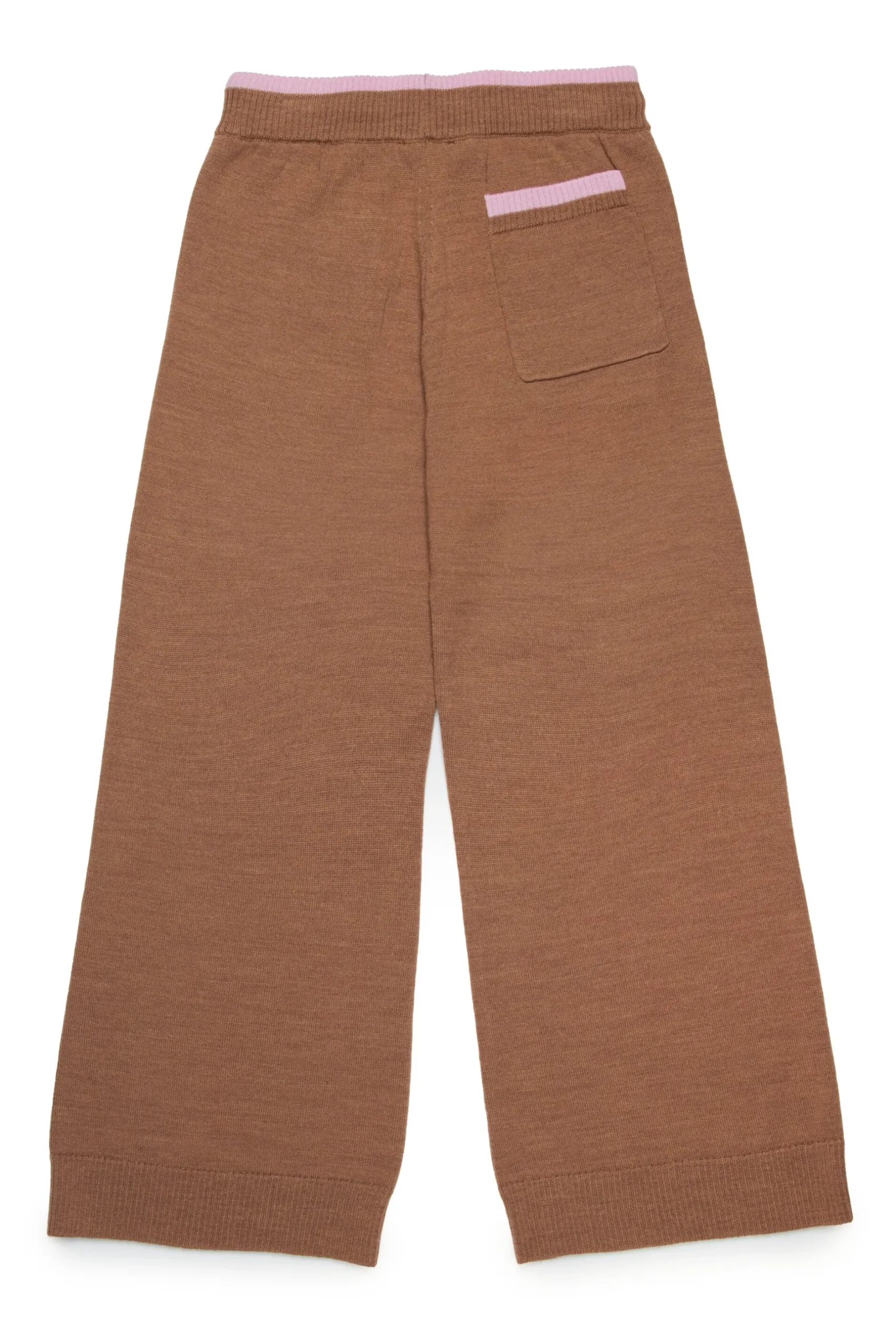 N°21 Pantaloni wide in maglia rasata | Pantaloni