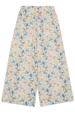 MAX&Co. Pantaloni wide in popeline allover floreale | Bambino Pantaloni | Party Looks