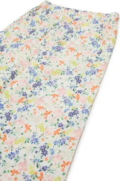 MAX&Co. Pantaloni wide in popeline allover floreale | Bambino Pantaloni | Party Looks