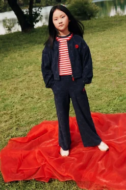 MAX&Co. Pantaloni wide in spugna allover Polka Dots | Bambino Pantaloni | Activewear