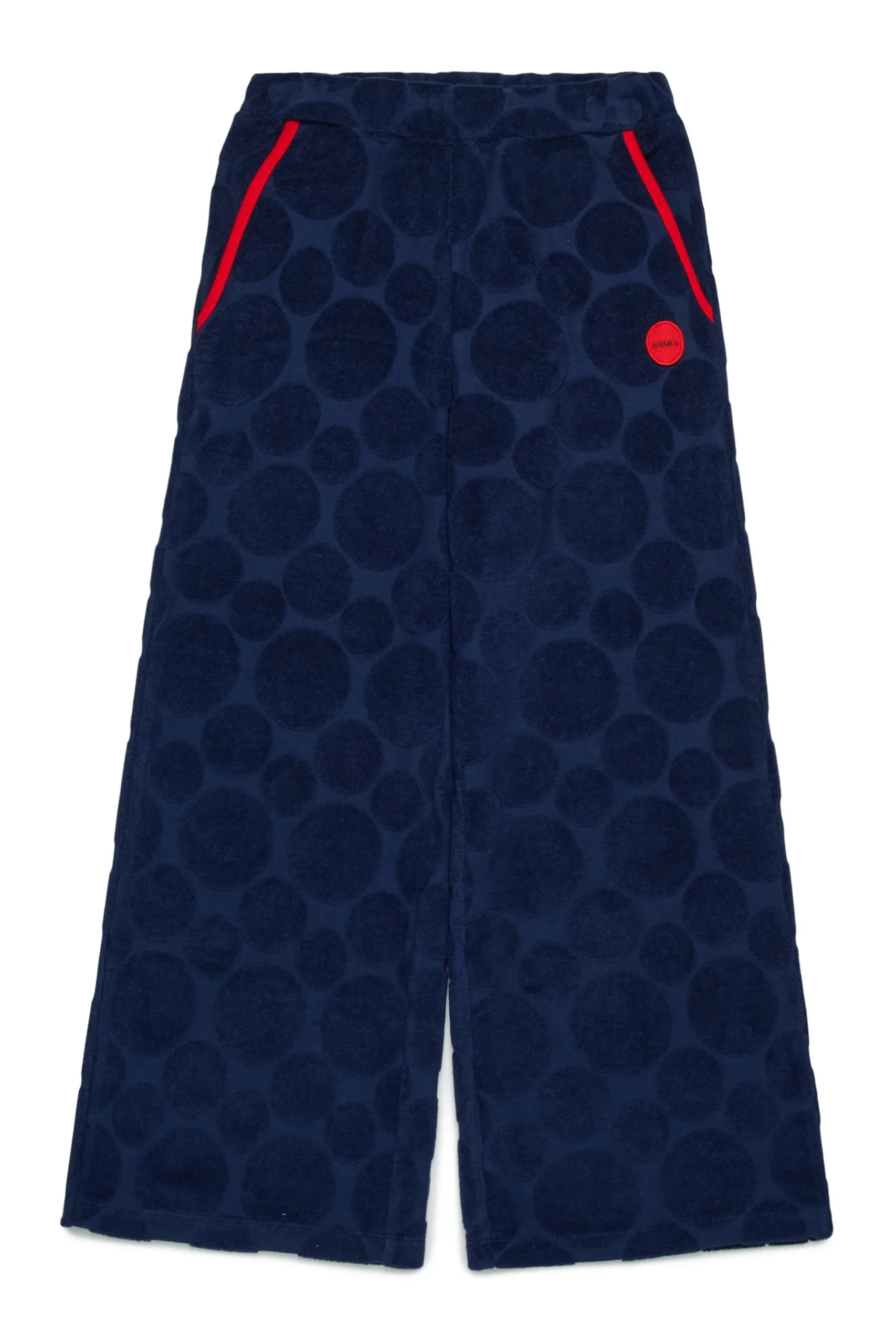 MAX&Co. Pantaloni wide in spugna allover Polka Dots | Bambino Pantaloni | Activewear