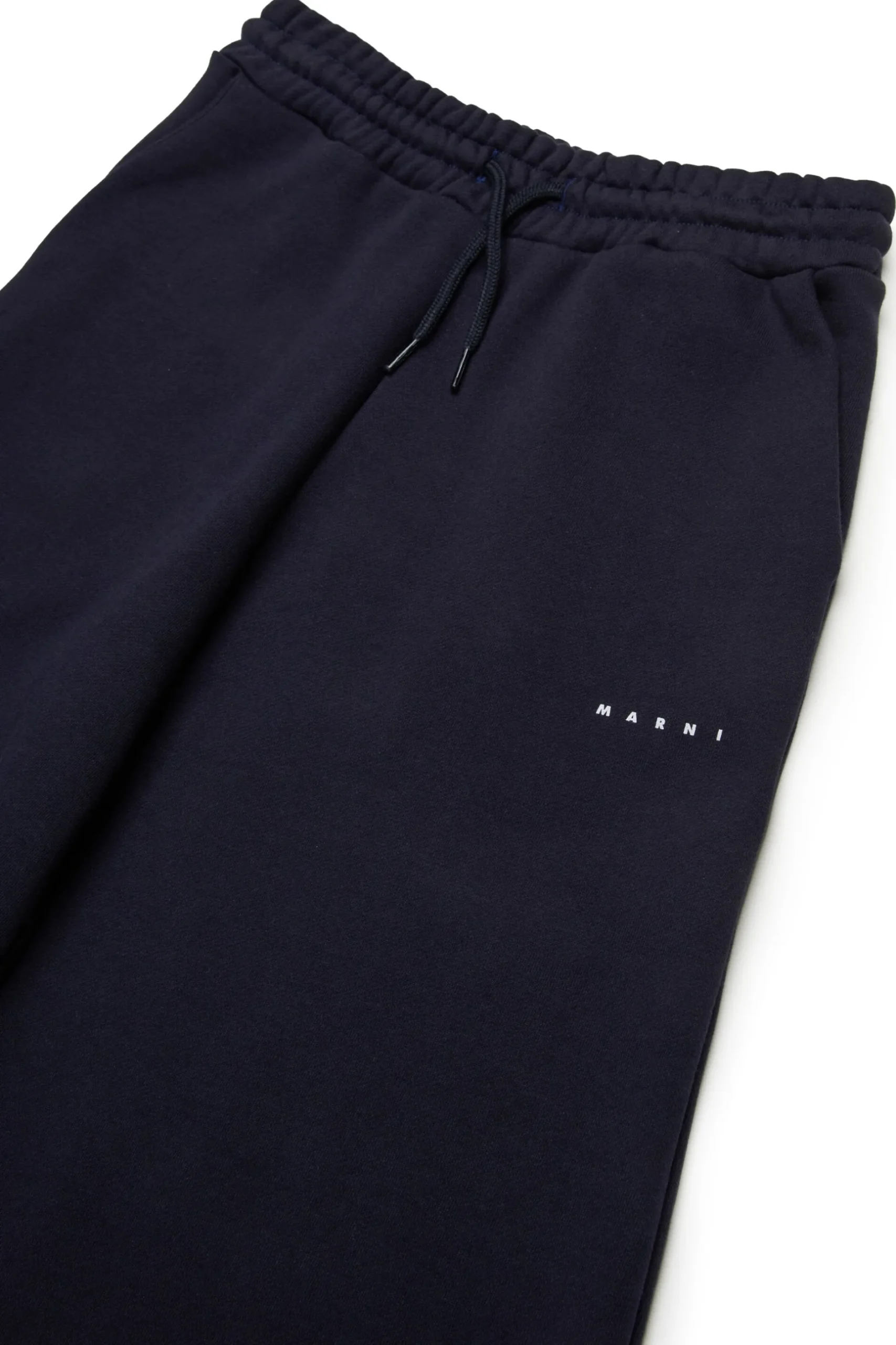 MARNI Pantaloni wide leg in felpa con logo | Bambino Pantaloni | Activewear