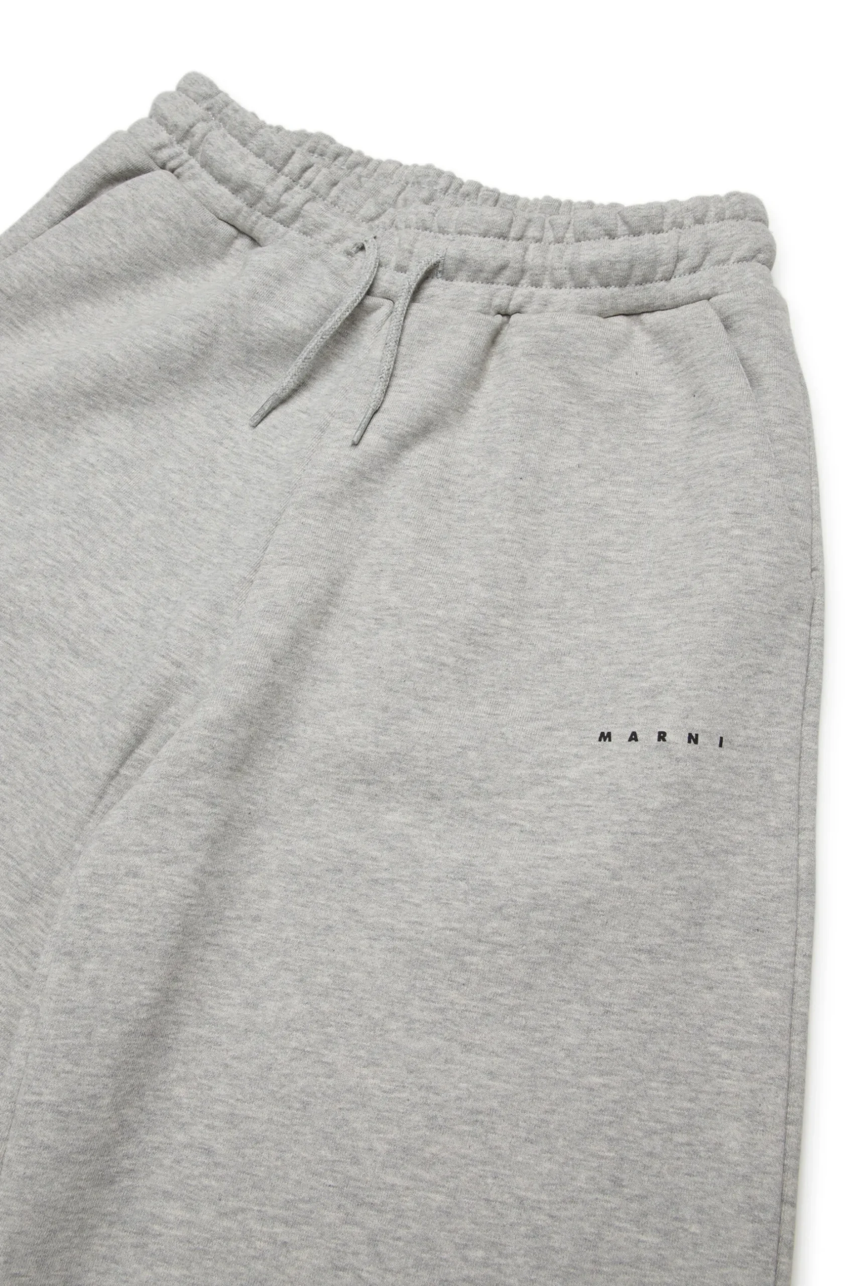 MARNI Pantaloni wide leg in felpa con logo | Bambino Pantaloni | Activewear