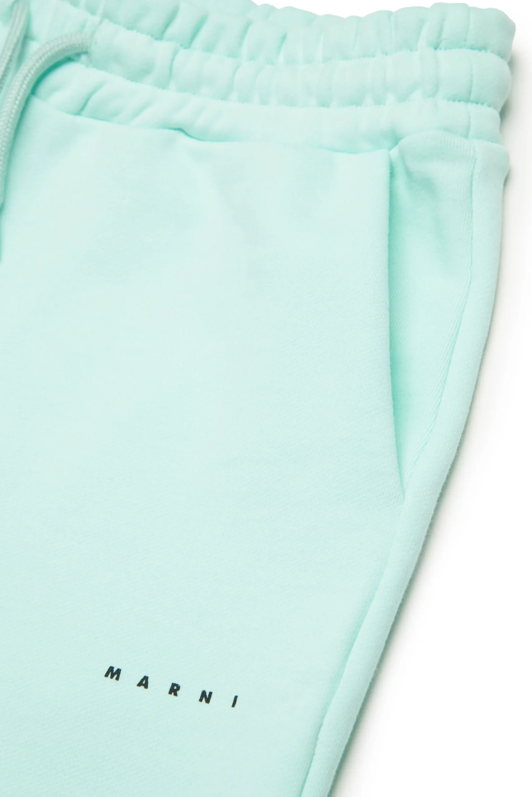 MARNI Pantaloni wide leg in felpa con logo | Bambino Pantaloni | Activewear