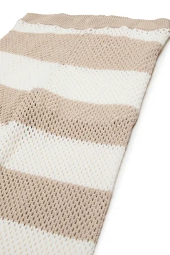 MAX&Co. Pantaloni wide traforati a righe | Pantaloni