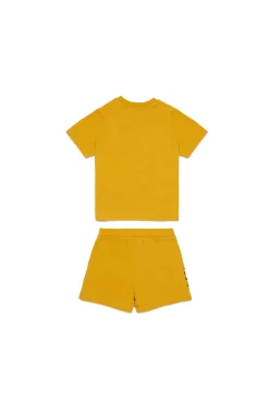 DSQUARED2 Pigiama corto con logo ICON | Bambino Tute E Baby Set | Activewear
