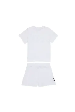 DSQUARED2 Pigiama corto con logo ICON | Bambino Tute E Baby Set | Activewear