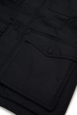 DIESEL Piumino lungo con tasche frontali | Bambino Giacche E Cappotti | Giacche E Cappotti