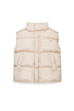 MM6 MAISON MARGIELA Piumino smanicato con Numeric logo | Bambino Giacche E Cappotti | Giacche E Cappotti