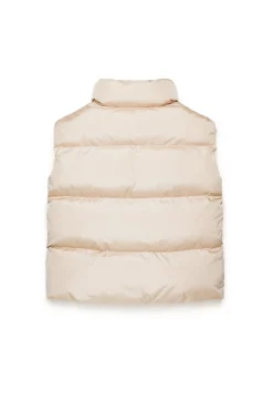 MM6 MAISON MARGIELA Piumino smanicato con Numeric logo | Bambino Giacche E Cappotti | Giacche E Cappotti