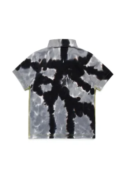 DIESEL Polo batik con logo Oval D | Bambino Oval D By Diesel | Oval D By Diesel